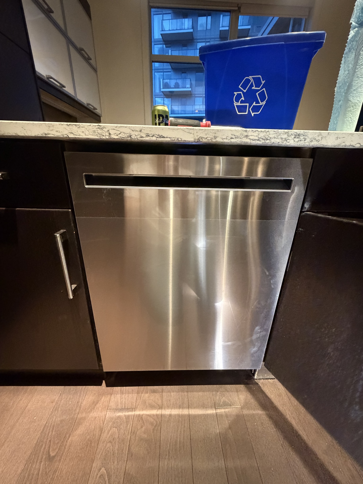 Dishwasher installation